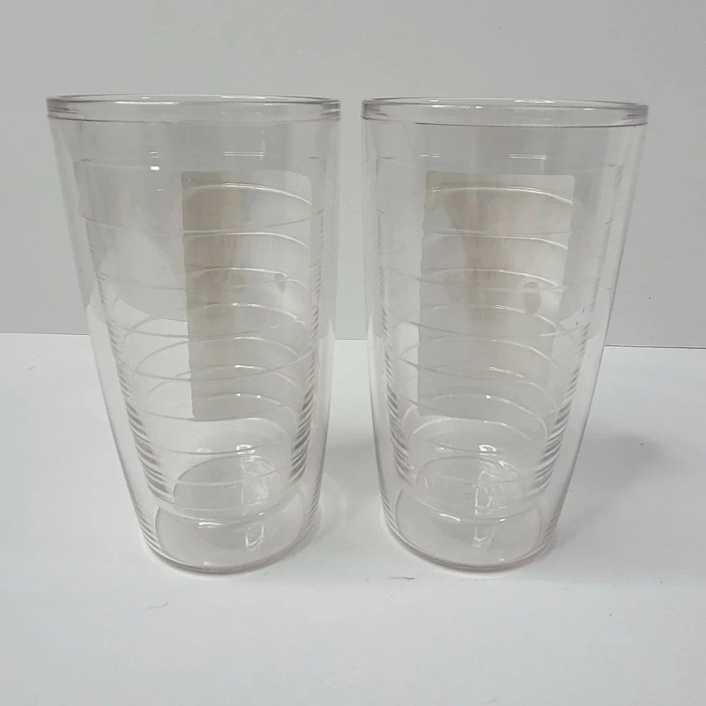Vintage Tervis Tumbler 2 Pack Seagrams Extra Dry Gin 16 oz. Tumblers